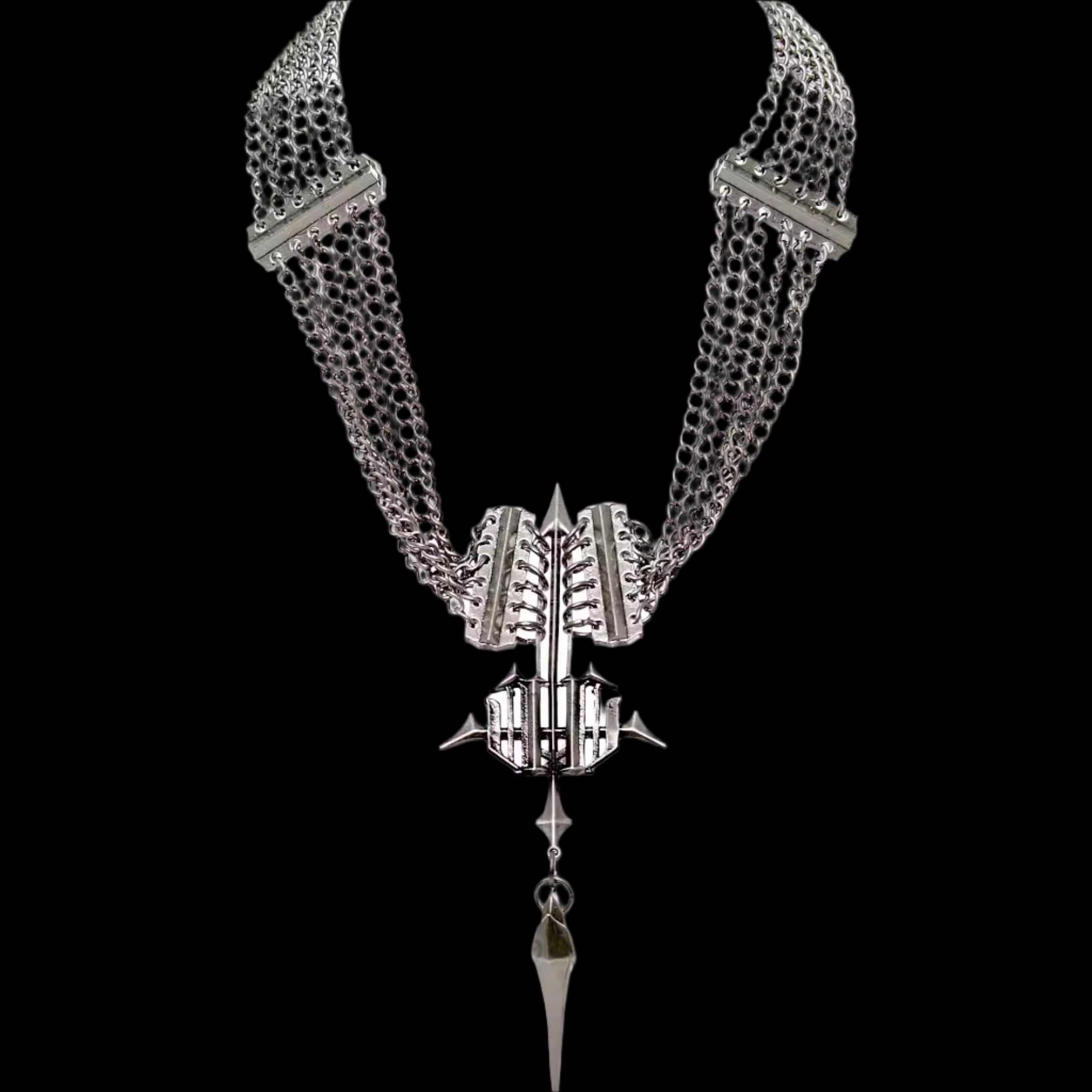 Chain Spire Relic Necklace