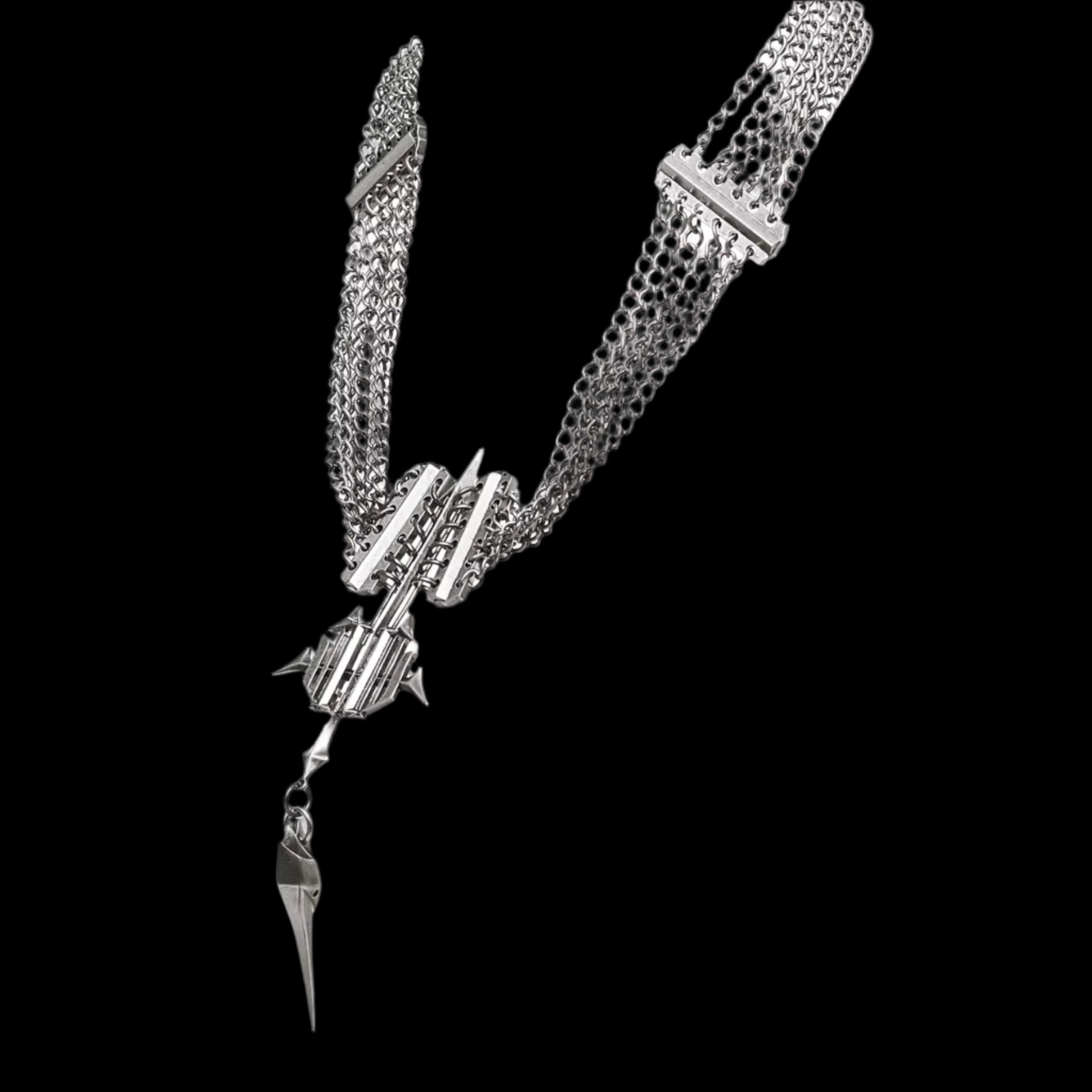 Chain Spire Relic Necklace