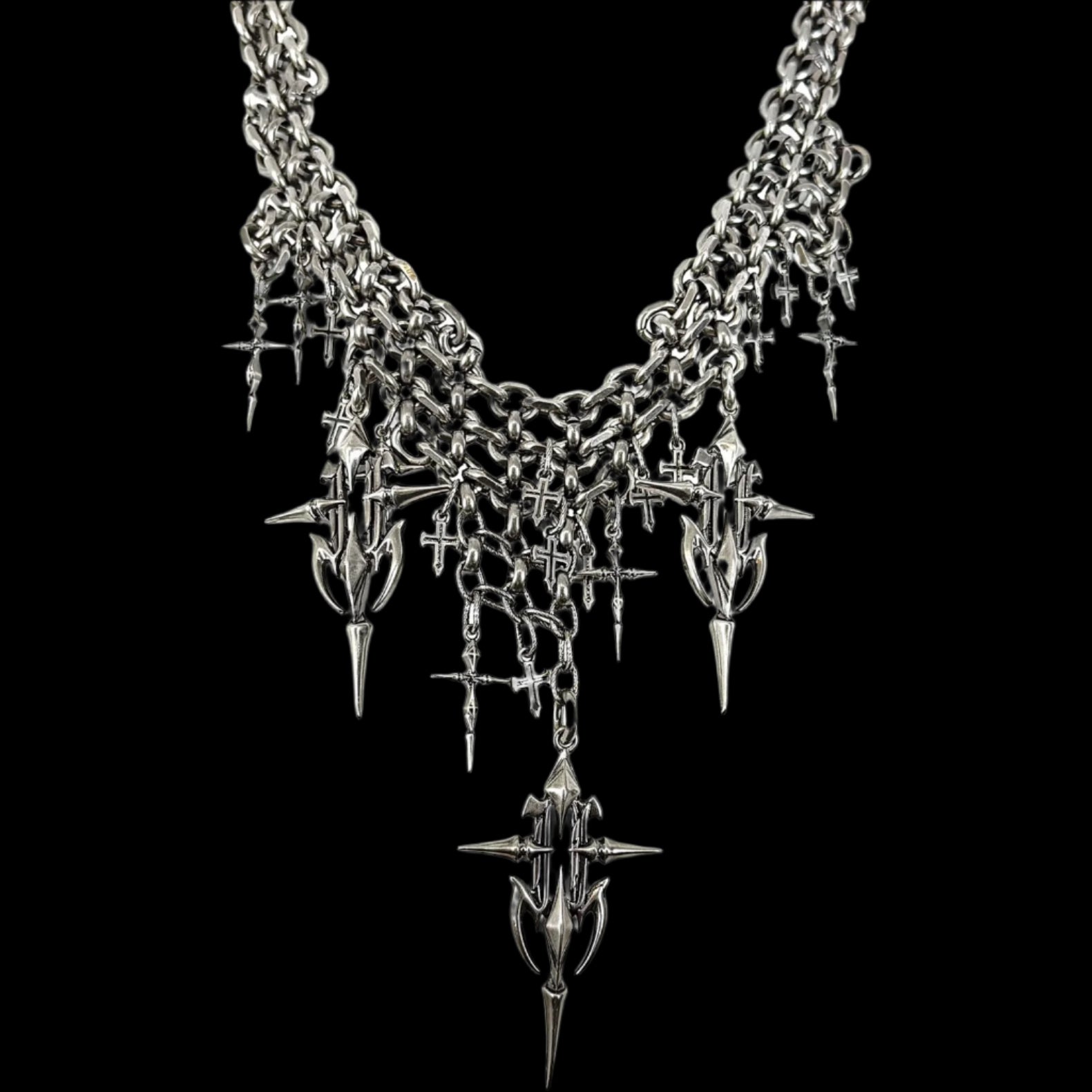 Crucifixion Drip Necklace