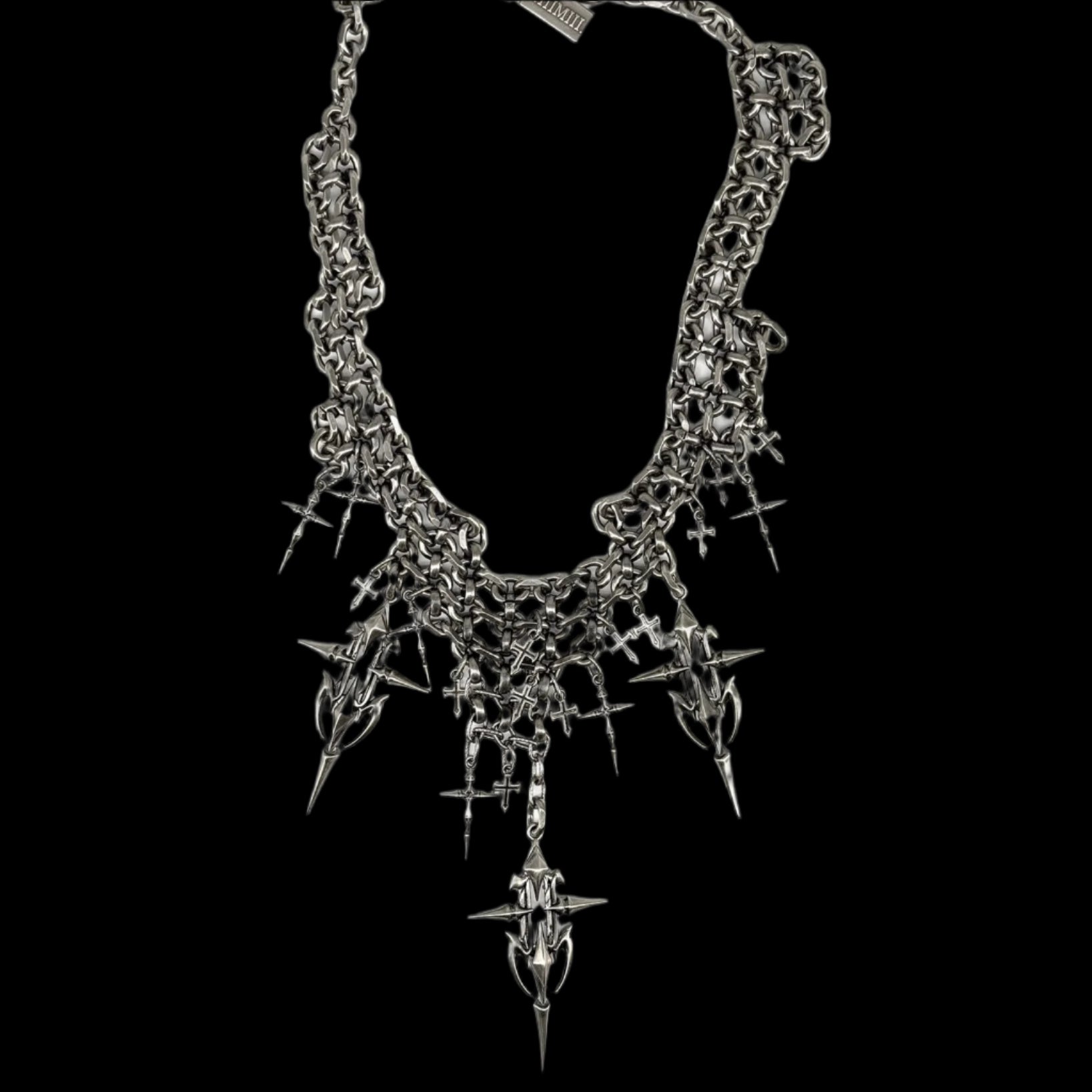 Crucifixion Drip Necklace