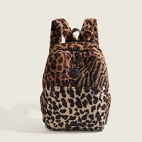 Limited Multi Leopard Print Plush Bag