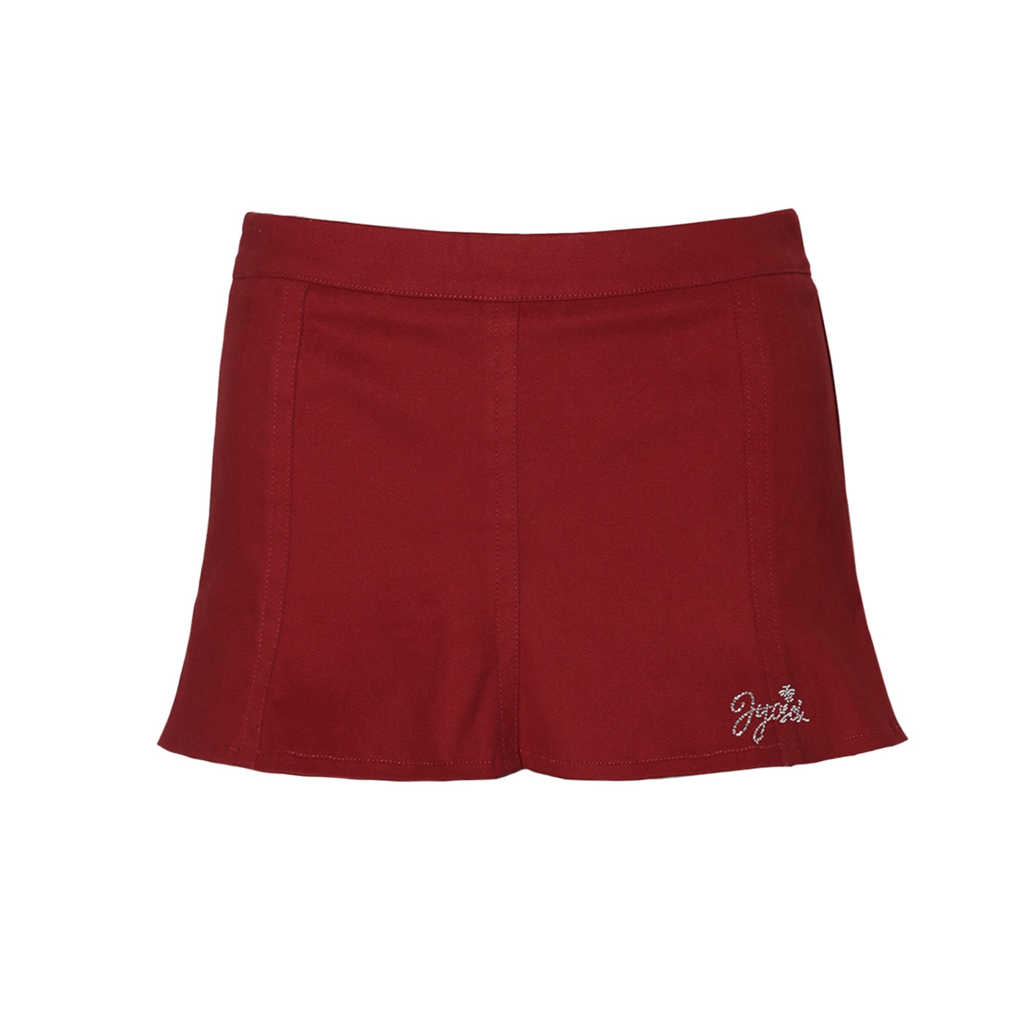 RED SKIRT OF WOMAN.