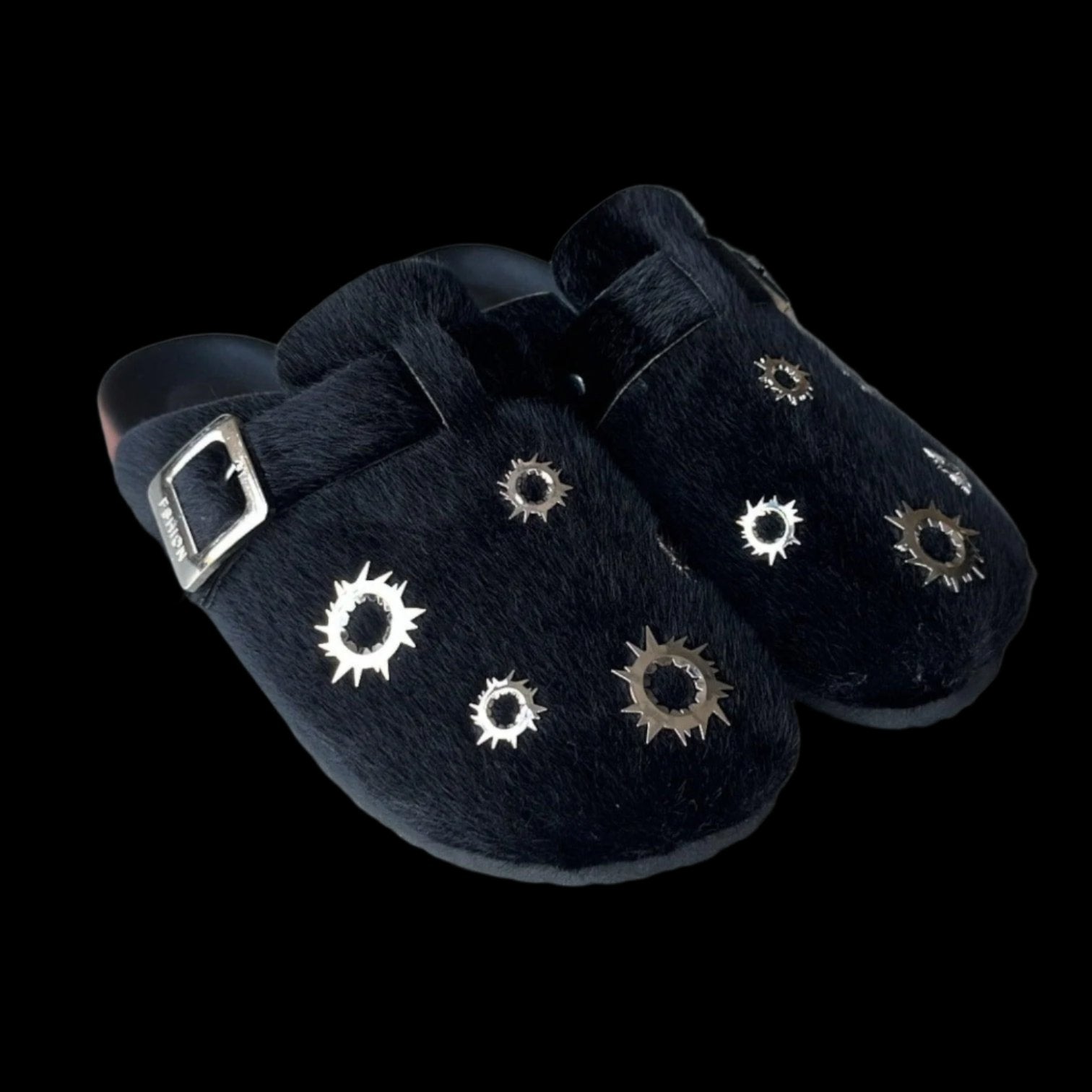 Mohair Steel Bullet Birks | Breathable Clogs