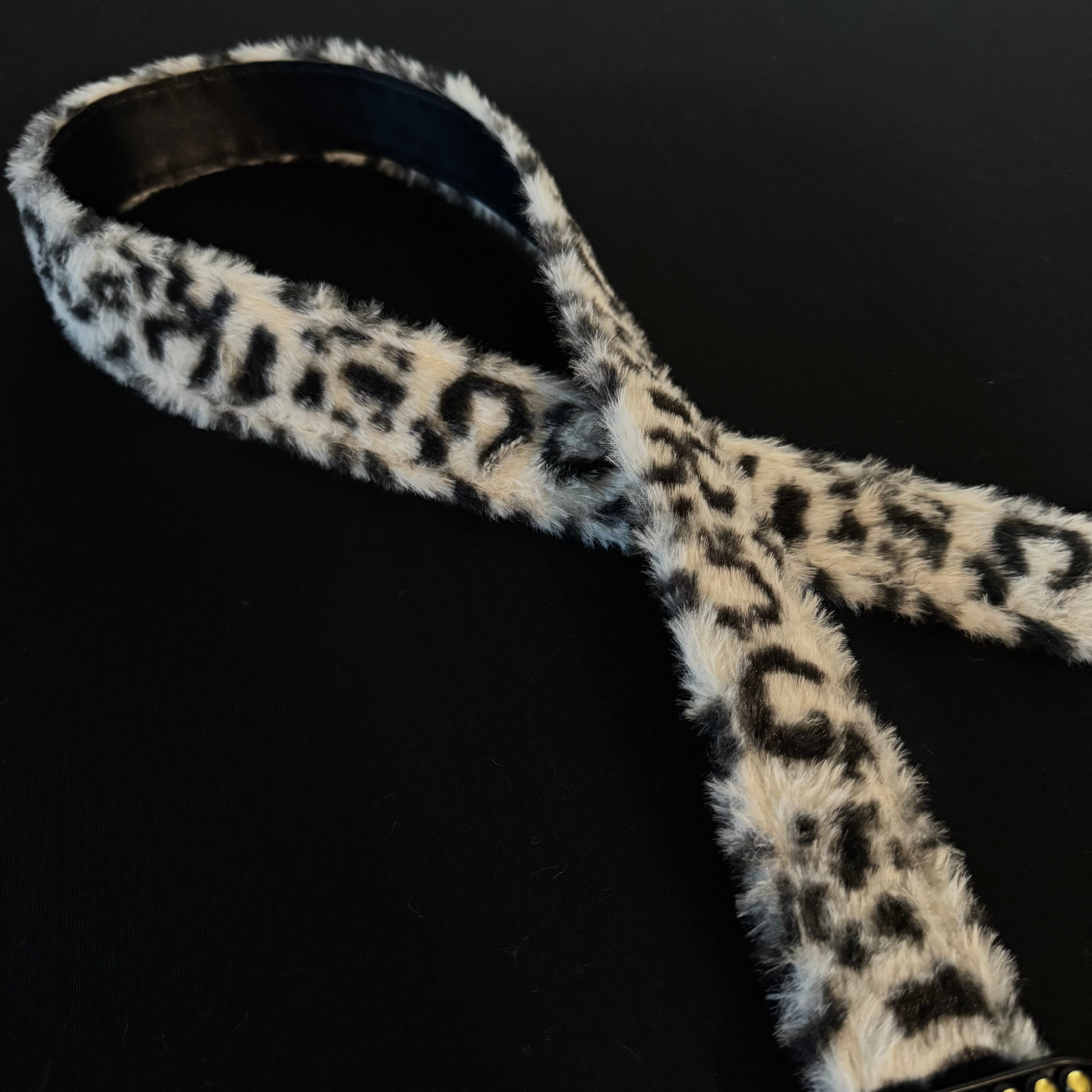 Leopard Fur Belts