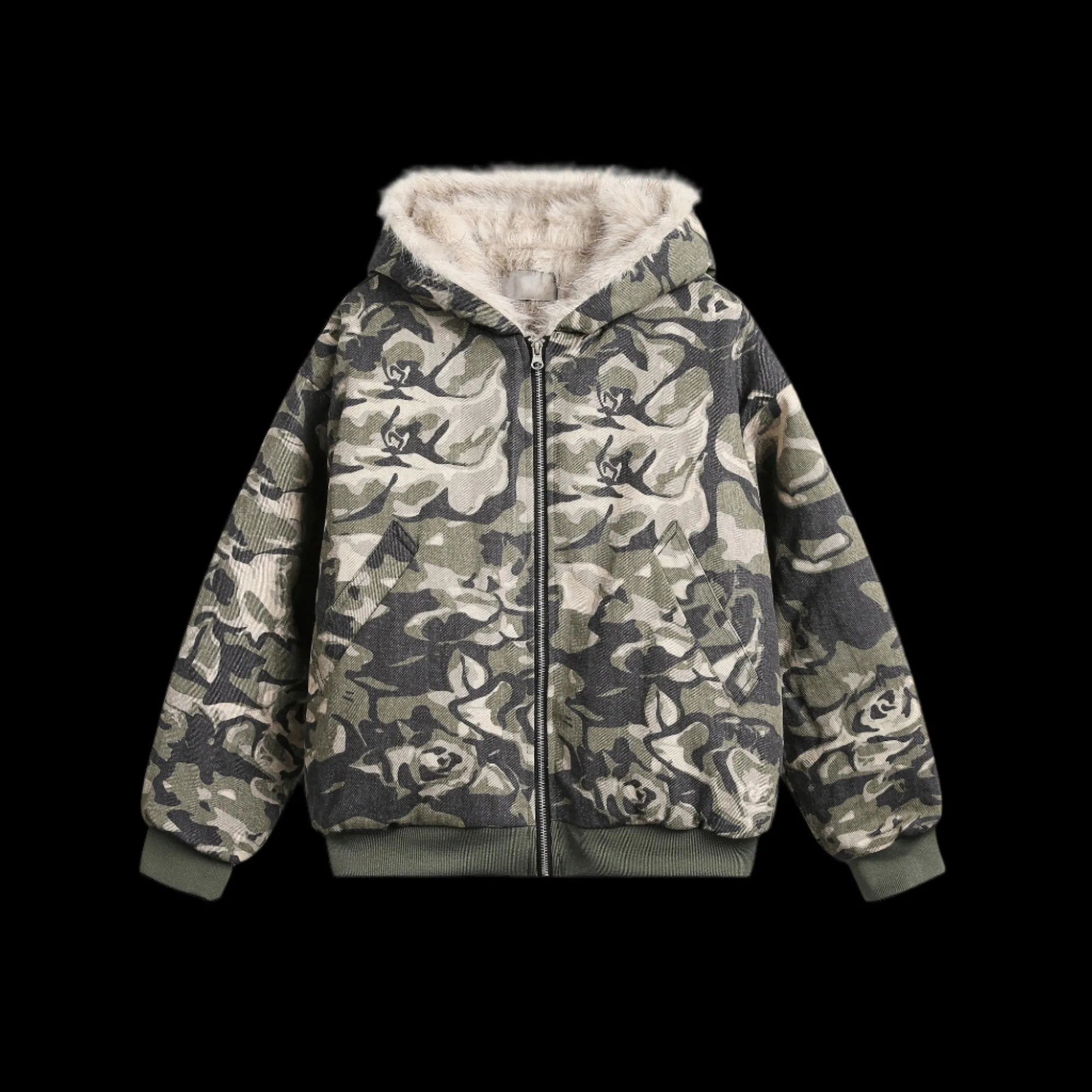 MT99 Retro Cotton Camo Bear Jacket