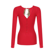 Wild Flair Reversible Lace-Up Top