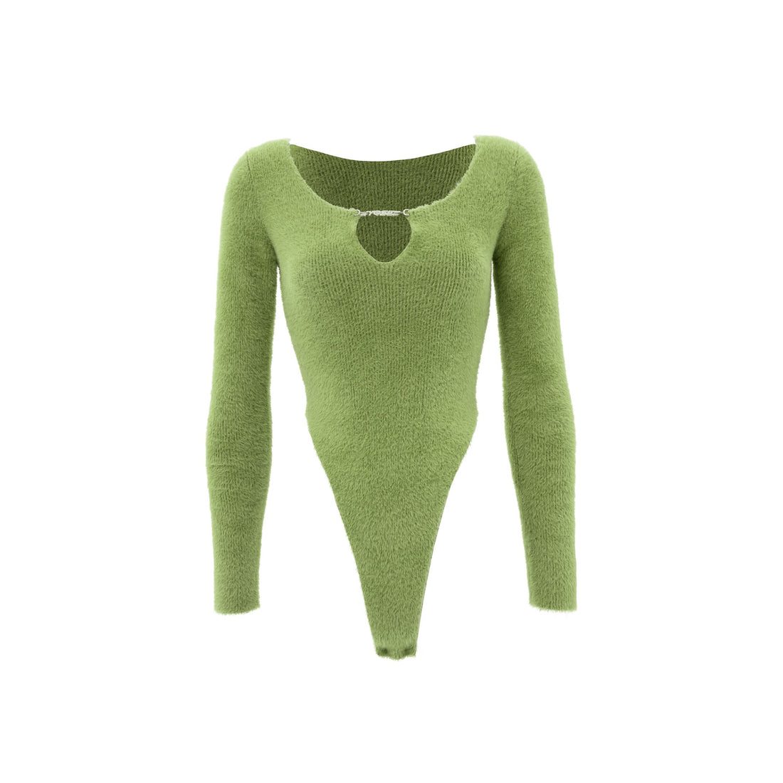 Velveteen V-Neck Long Sleeves