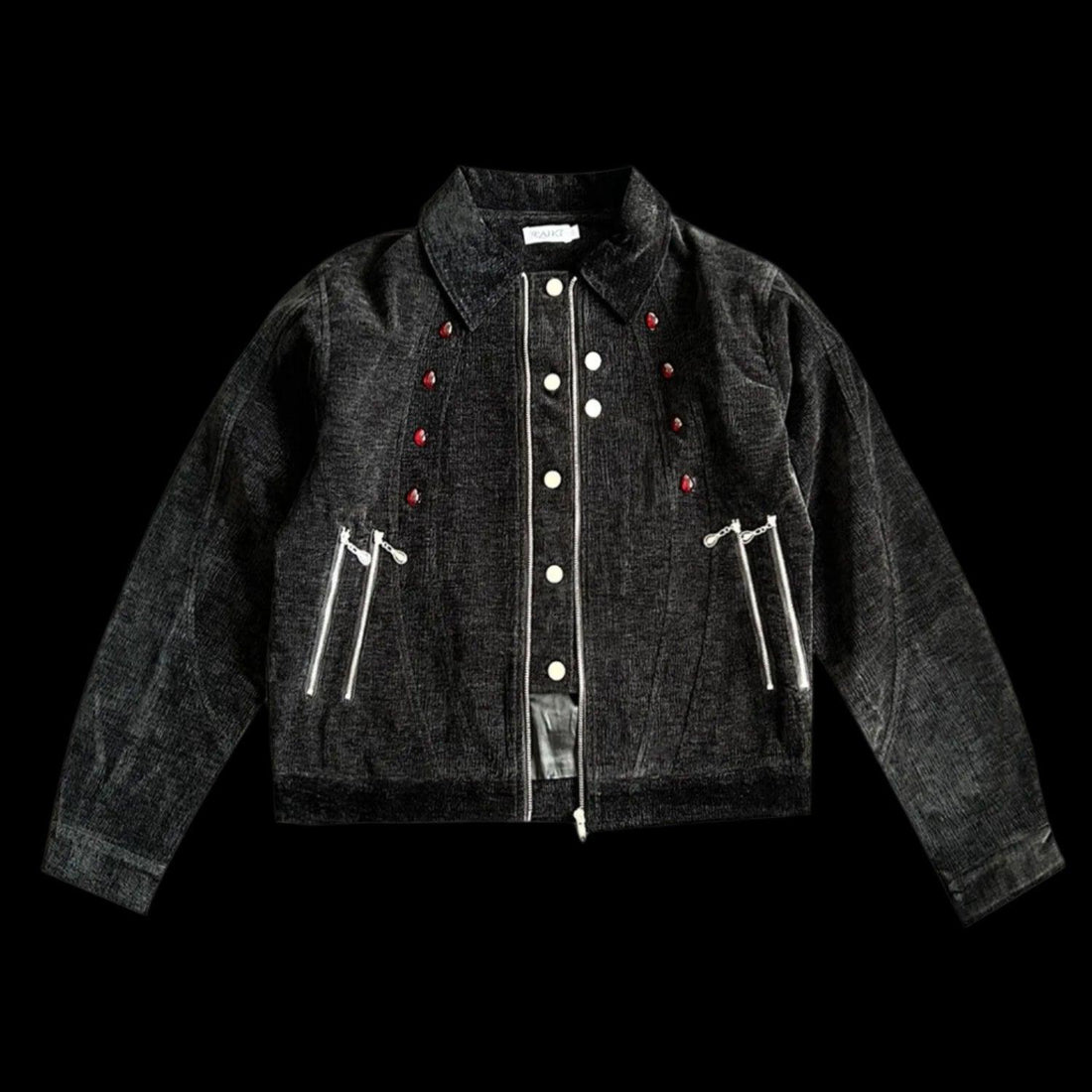 Paki &quot;Vampire&quot; Deep Blood Chenille Suit/Jacket