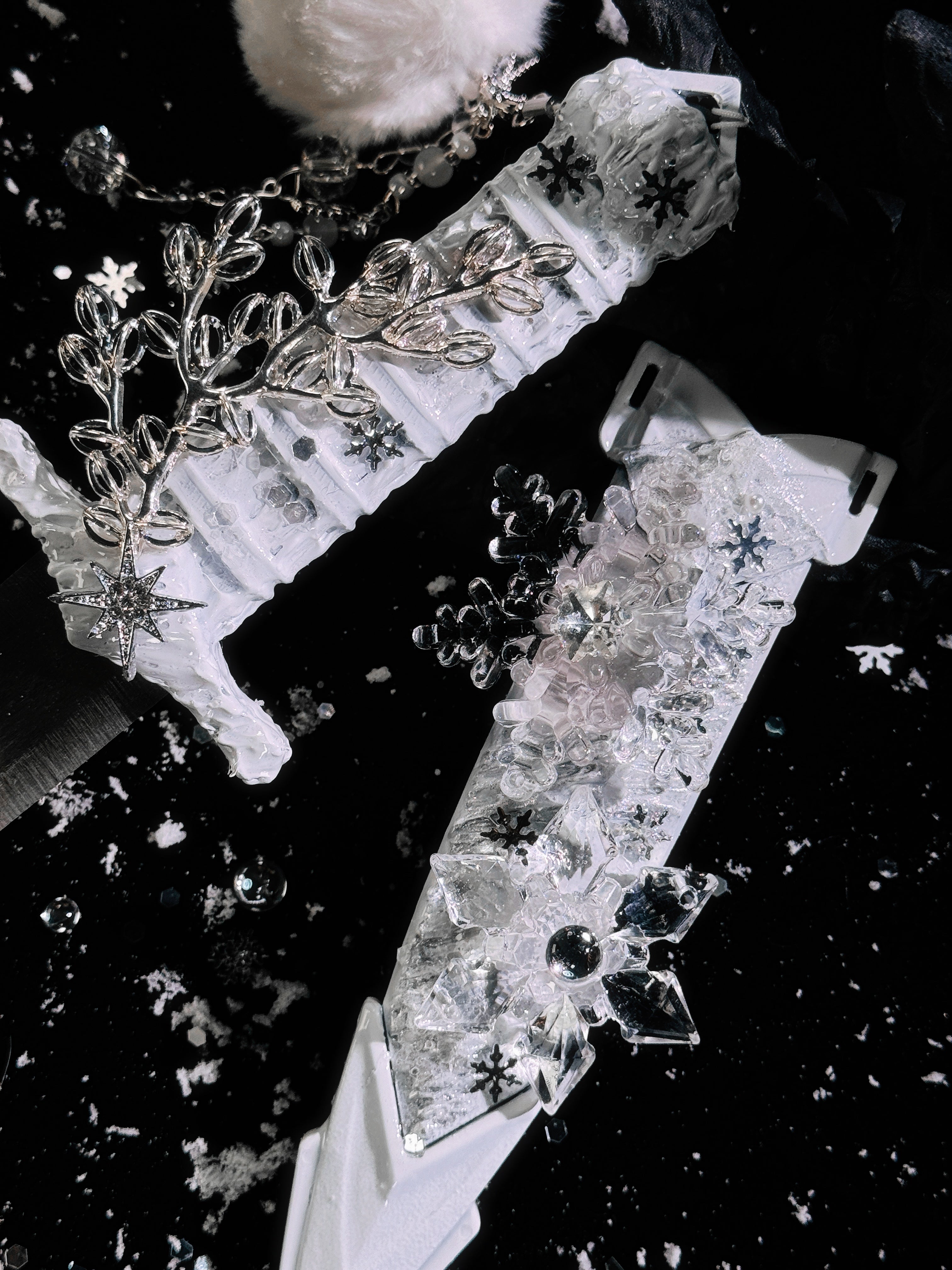 Christmas Limited Series-Christmas snowflakes dagger