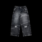 Grunge Era Baggy Denim Jeans