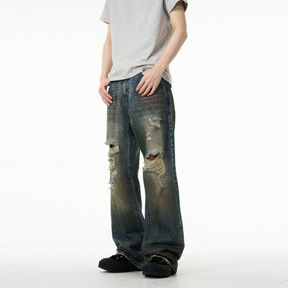 77FIGHT SINCE 77X77 RustRiot Denim Jeans - Dekayed