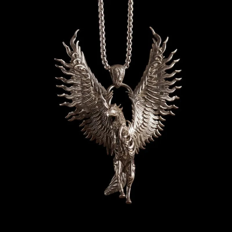 &quot;Cyber Pegasus Necklace&quot;