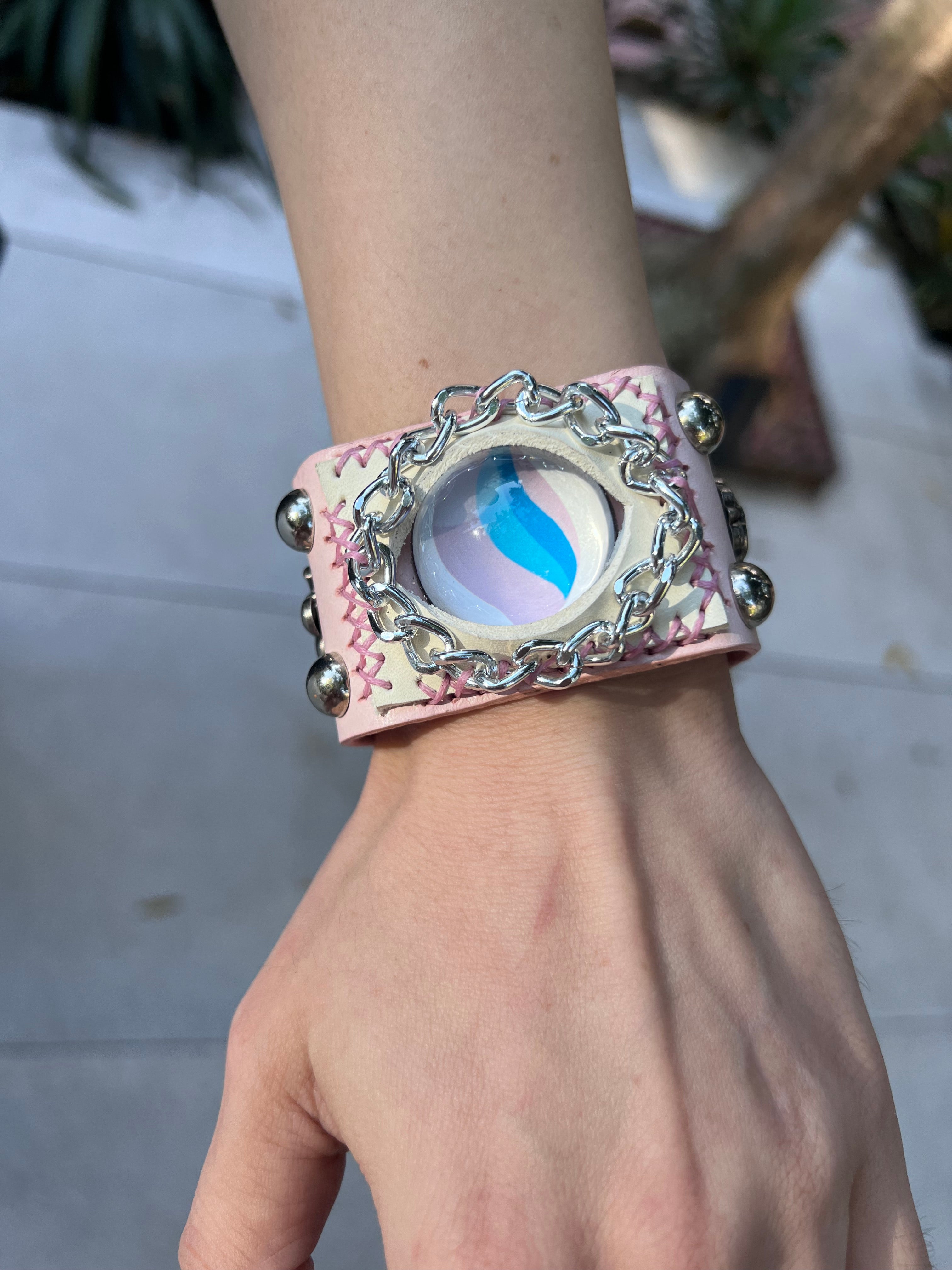 Mewtwo Mega stone Bracelet