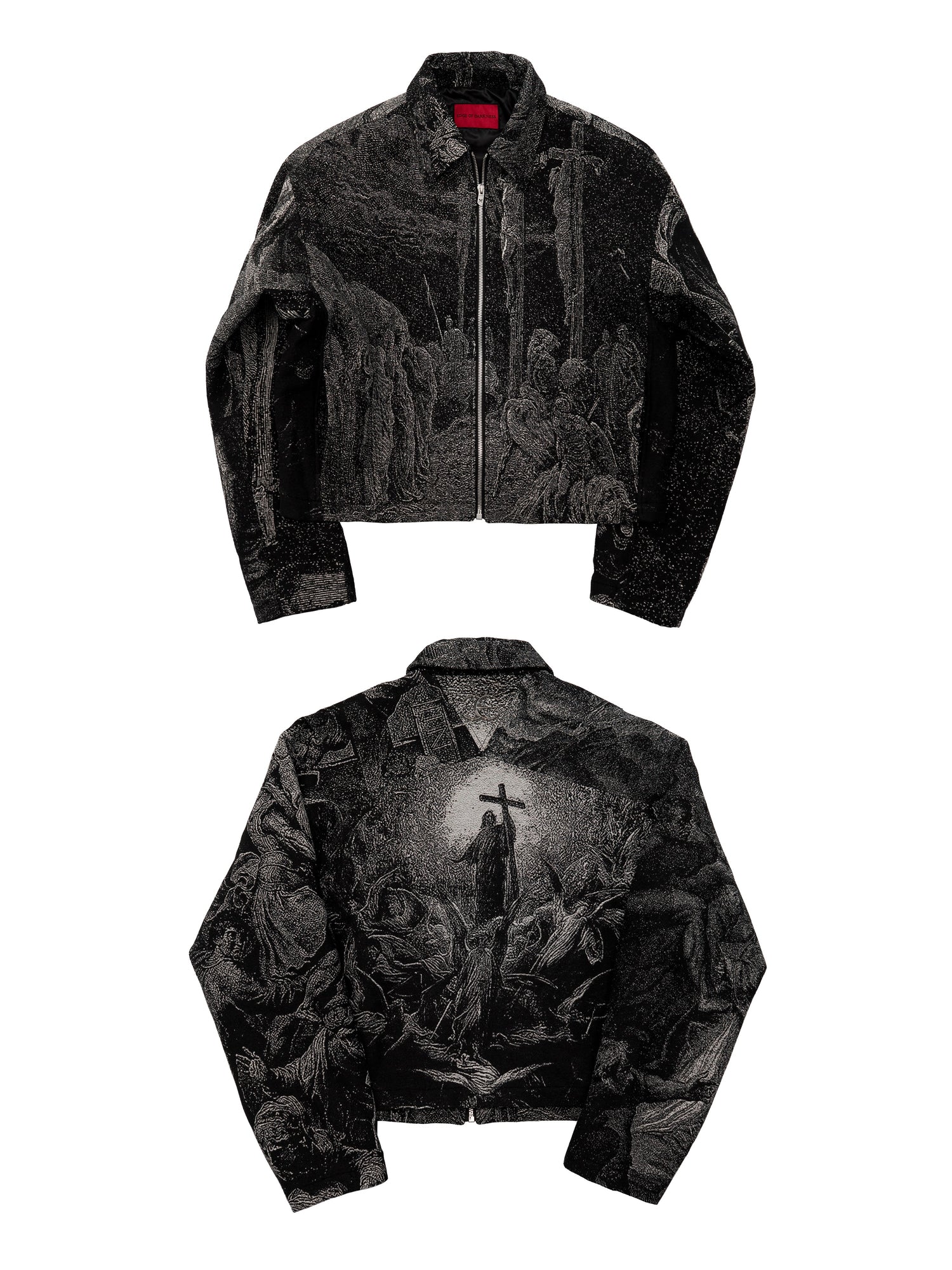 &quot;Holy Light&quot; Heavyweight Jacquard Jacket