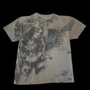 Angel Tattoo Print Shirt