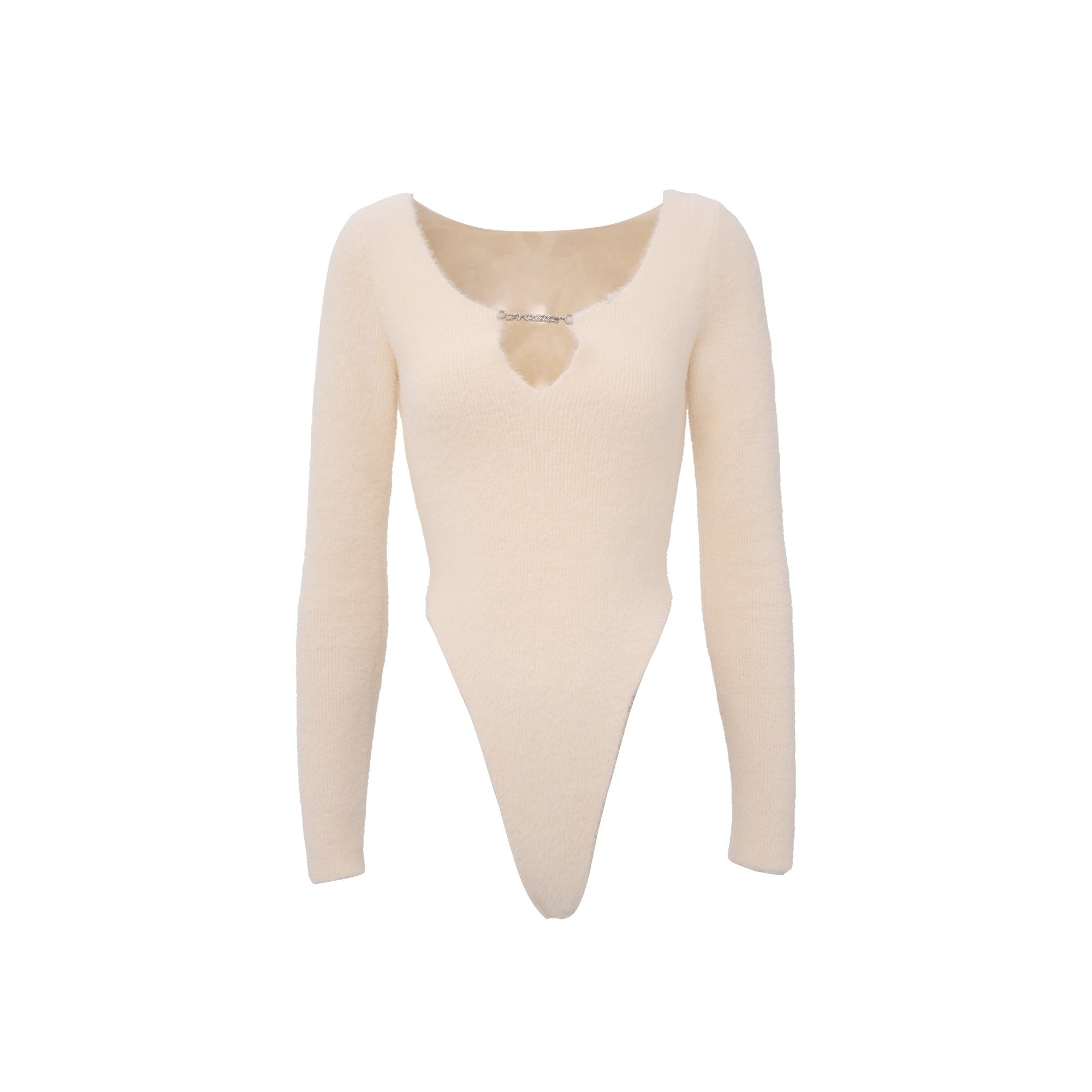 Velveteen V-Neck Long Sleeves