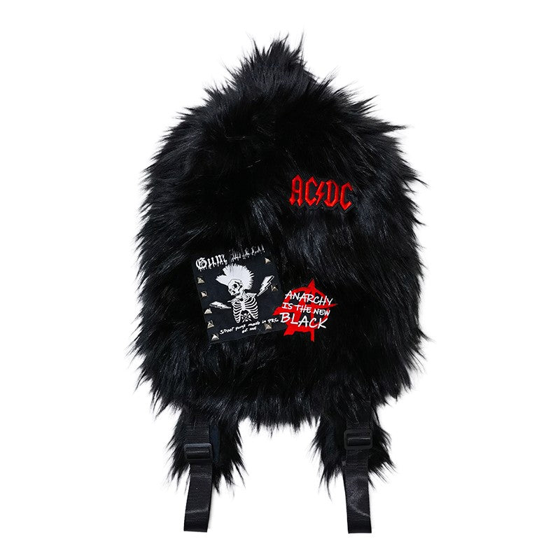 Rock Punk Plush Backpack