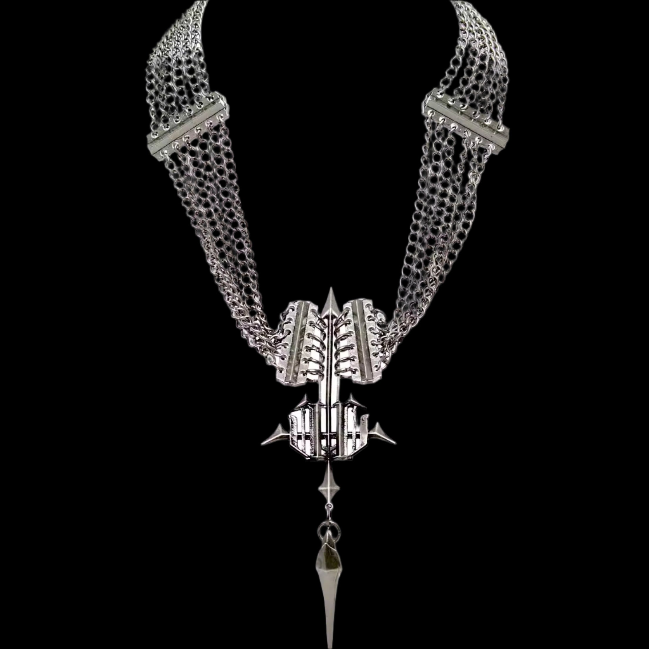 Chain Spire Relic Necklace