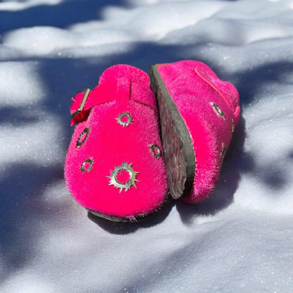 Mohair Steel Bullet Clogs