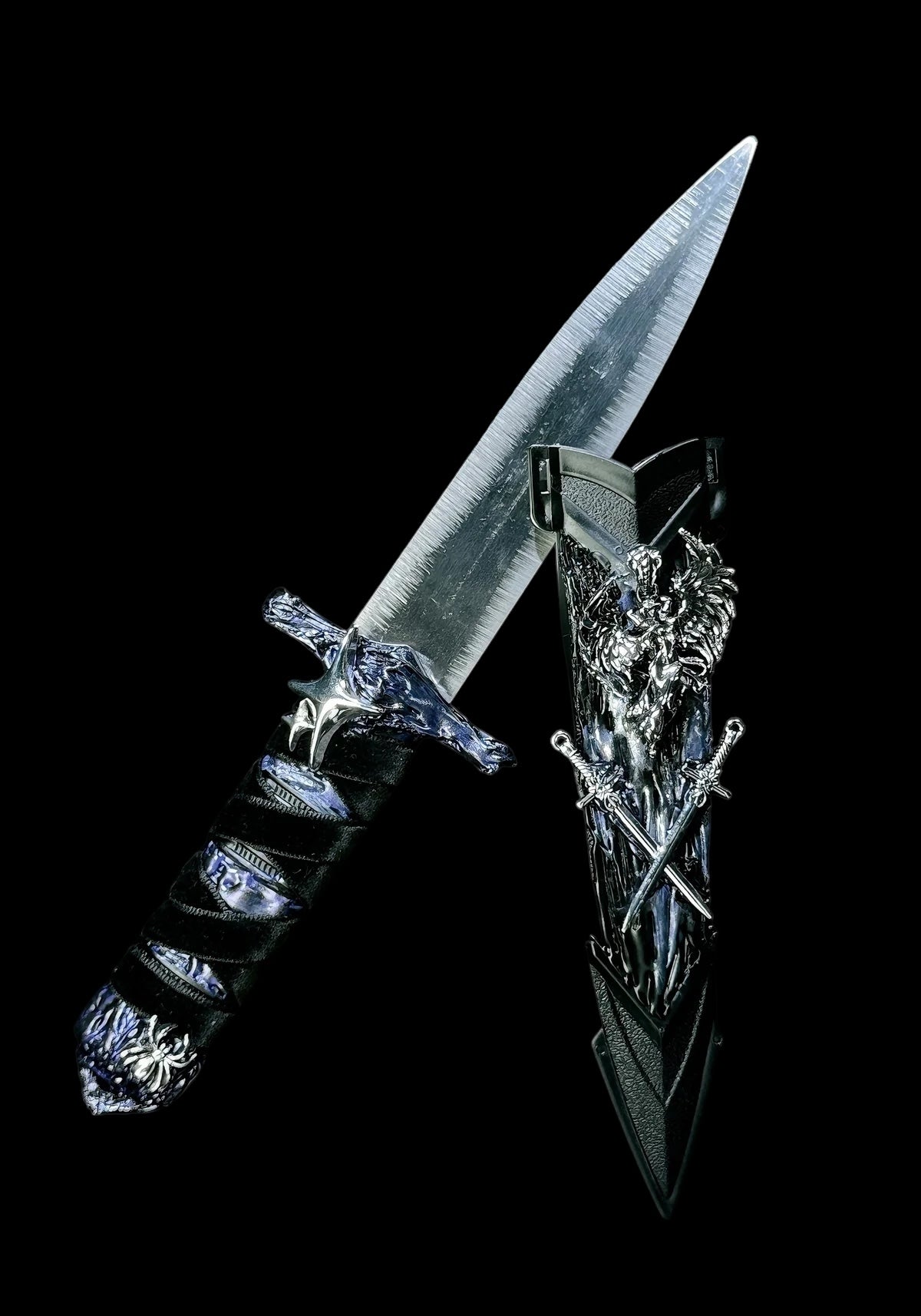 Purple Winged Angel Dagger