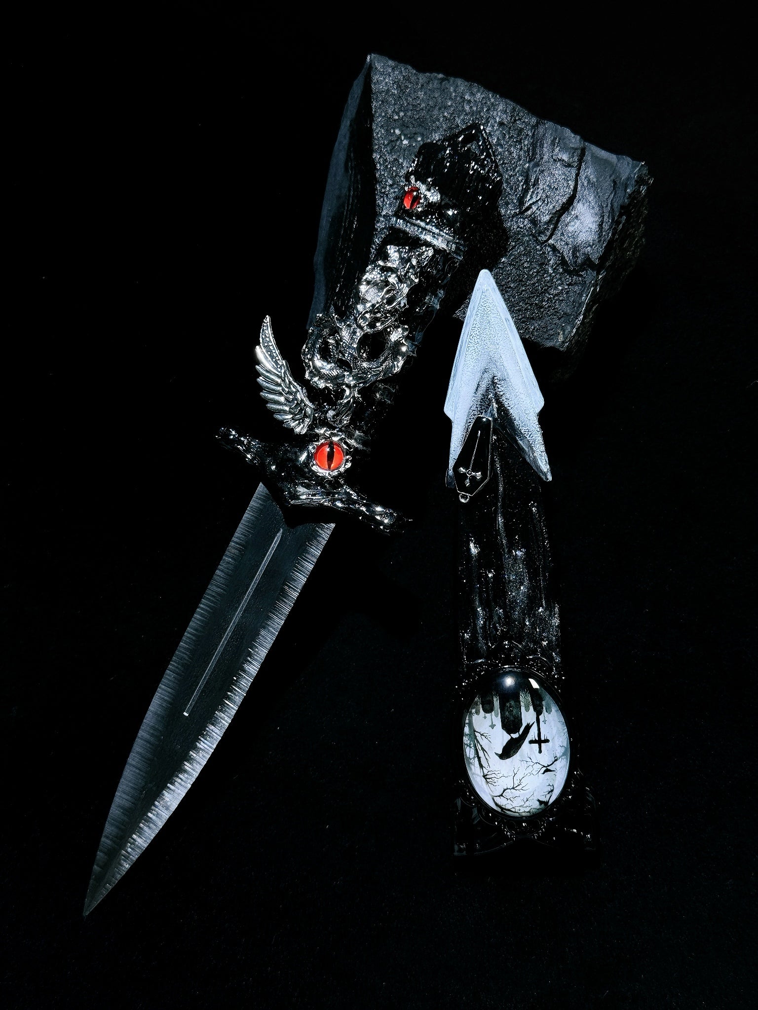 Handmade dagger-The Tomb of the Crow