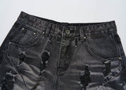 Vintage Washed Ripped Baggy Jeans