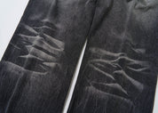 Vintage Washed Ripped Baggy Jeans