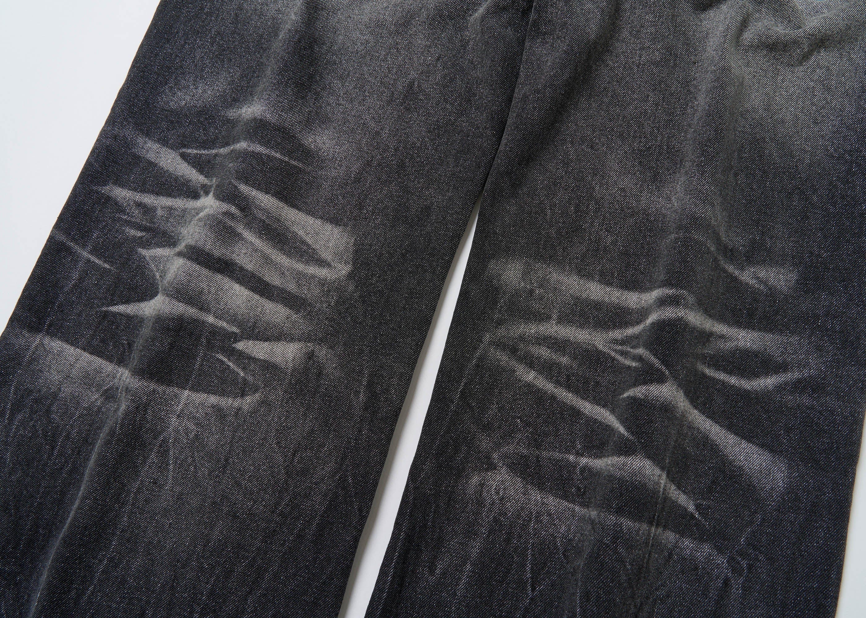 Vintage Washed Ripped Baggy Jeans