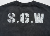 No.5 Distressed Long-Sleeve Shirt