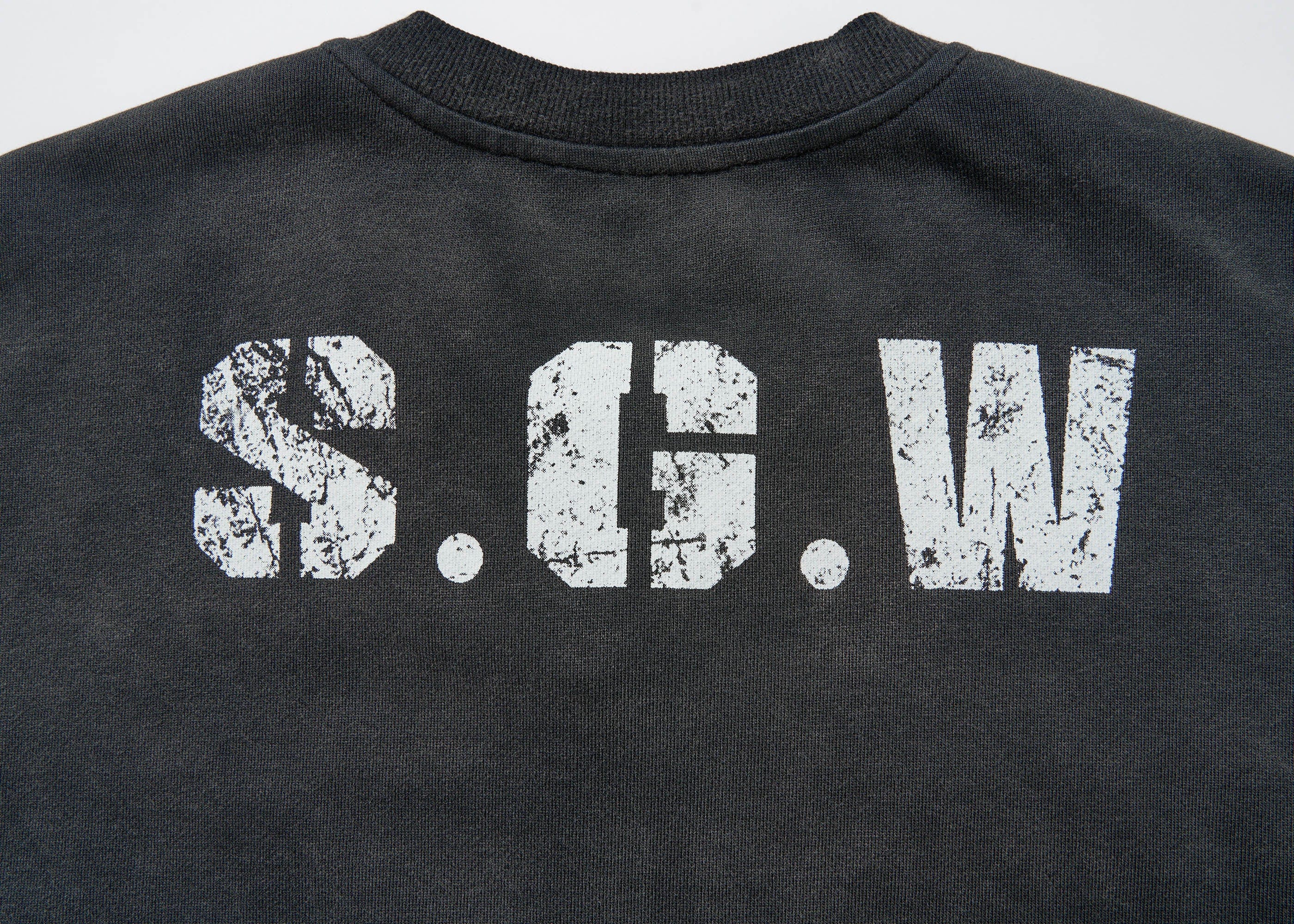 No.5 Distressed Long-Sleeve Shirt