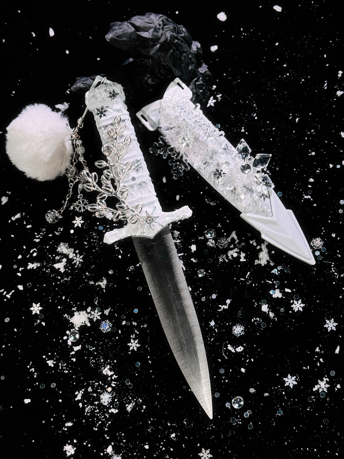 Christmas Limited Series-Christmas snowflakes dagger