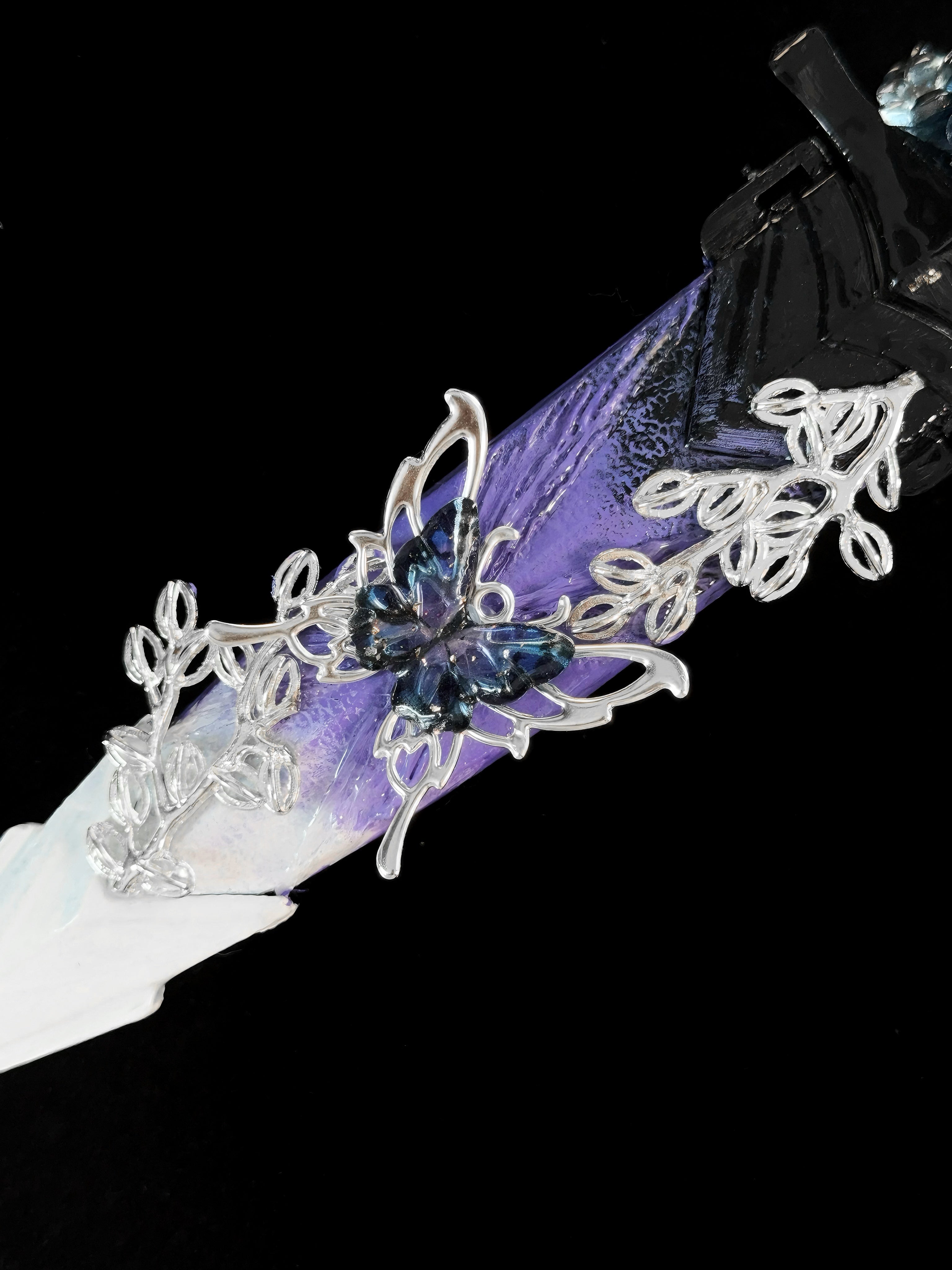 Handmade dagger - Purple Fantasy