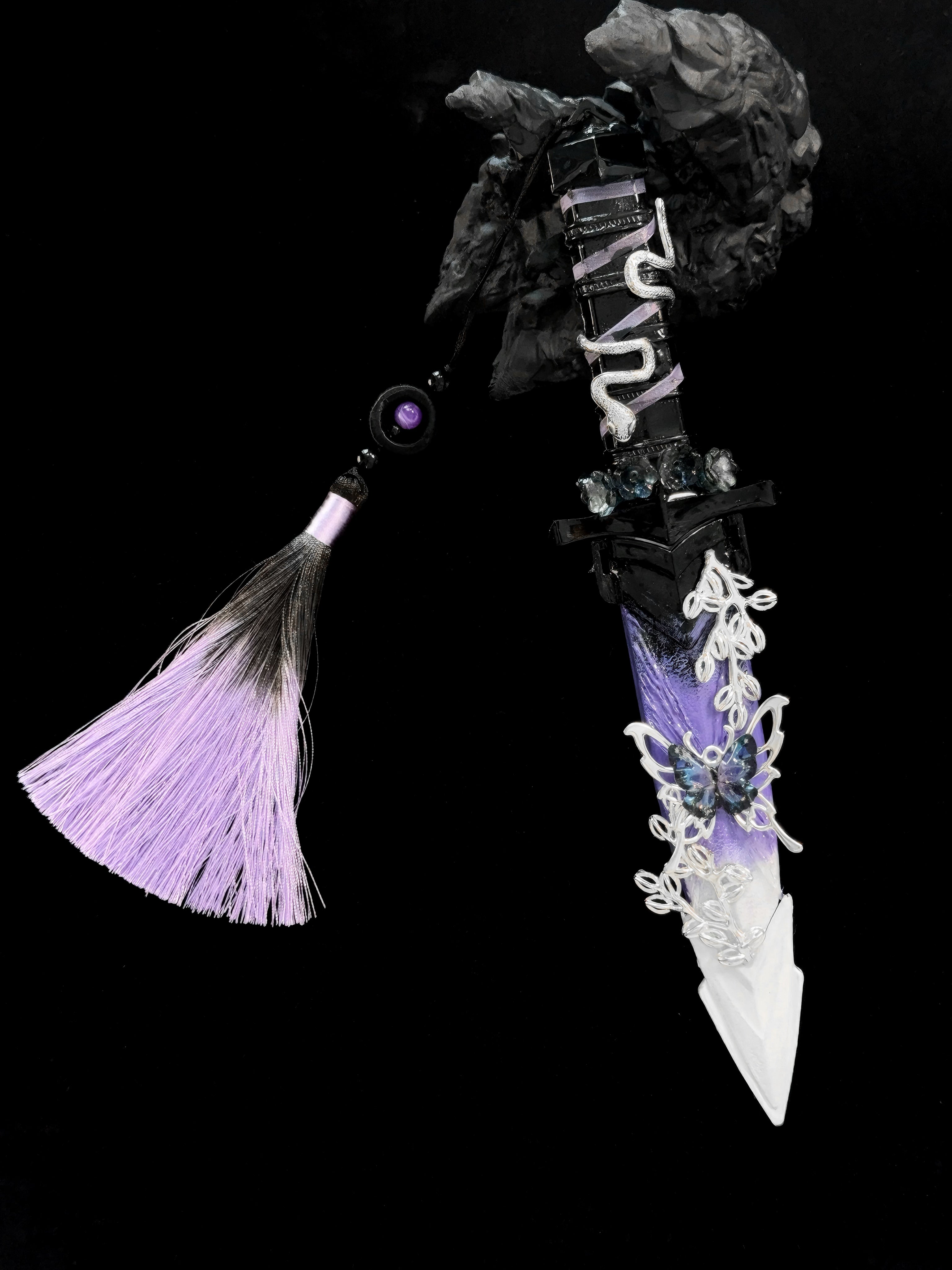 Handmade dagger - Purple Fantasy