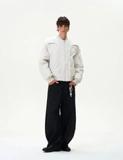 "ARC" Cotton Deconstruction Boxy Jacket