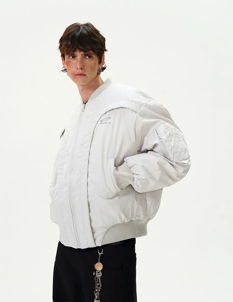 "ARC" Cotton Deconstruction Boxy Jacket