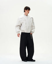 "ARC" Cotton Deconstruction Boxy Jacket