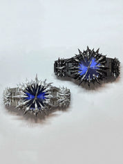 Handmade Blue Dragon Scale Watche