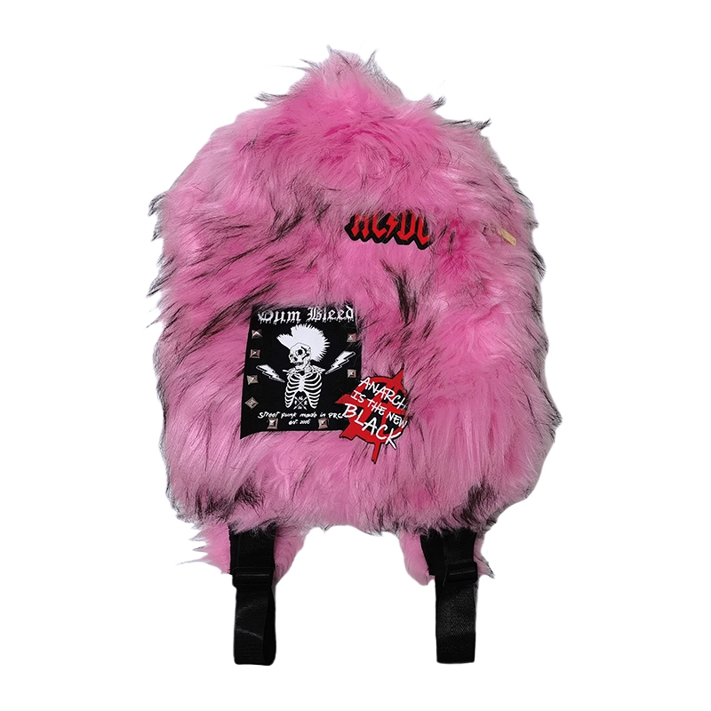 Rock Punk Plush Backpack