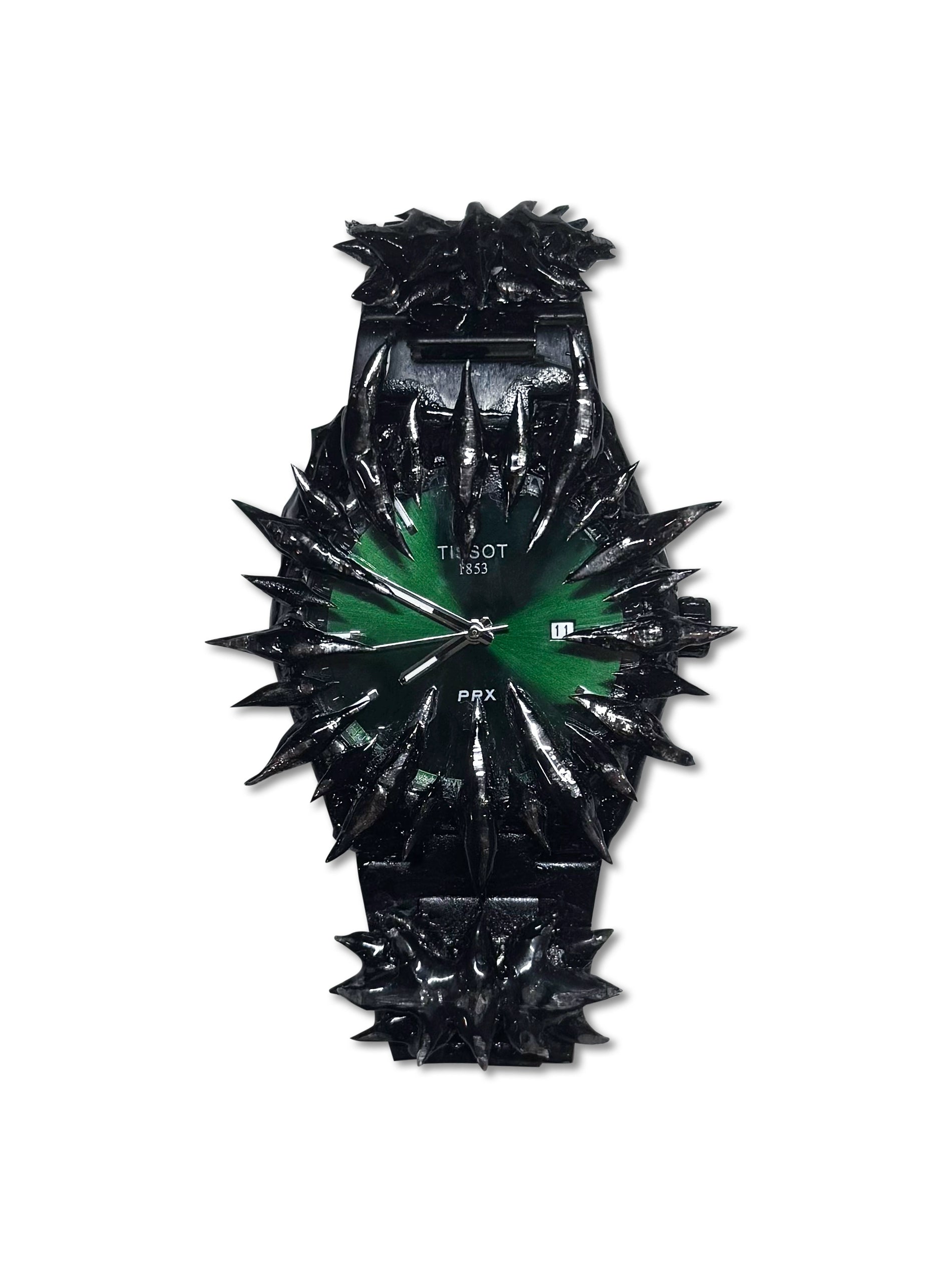 Handmade Green Dragon Scale Watch