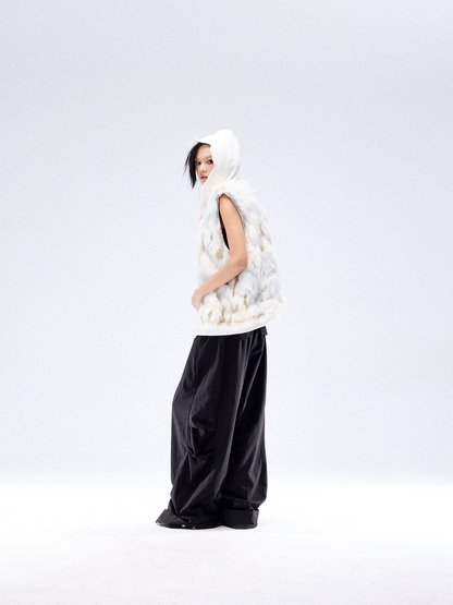 Fantasy Series White Fur Vest