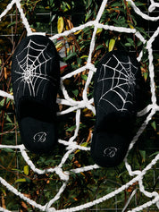 [BLACK8MOB] Cobweb Hotel Slippers