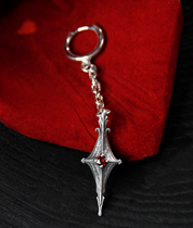 NightMelody Crimson Dagger Earrings