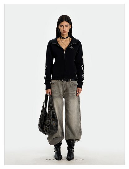 Black Flame Hoodie