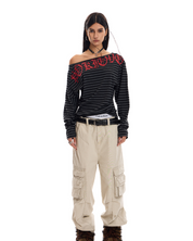 Midnight Stripes Graphic Tee