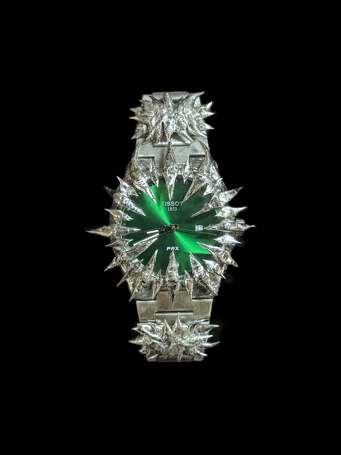 Handmade Green Dragon Scale Watch