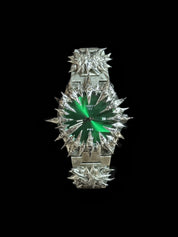 Handmade Green Dragon Scale Watch