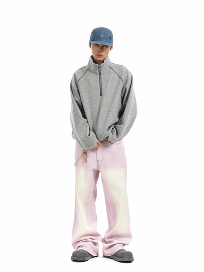 Washed Pink Wide Leg Pink