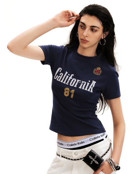 Graphic Crest Tee