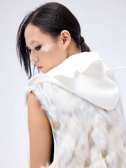 Fantasy Series White Fur Vest