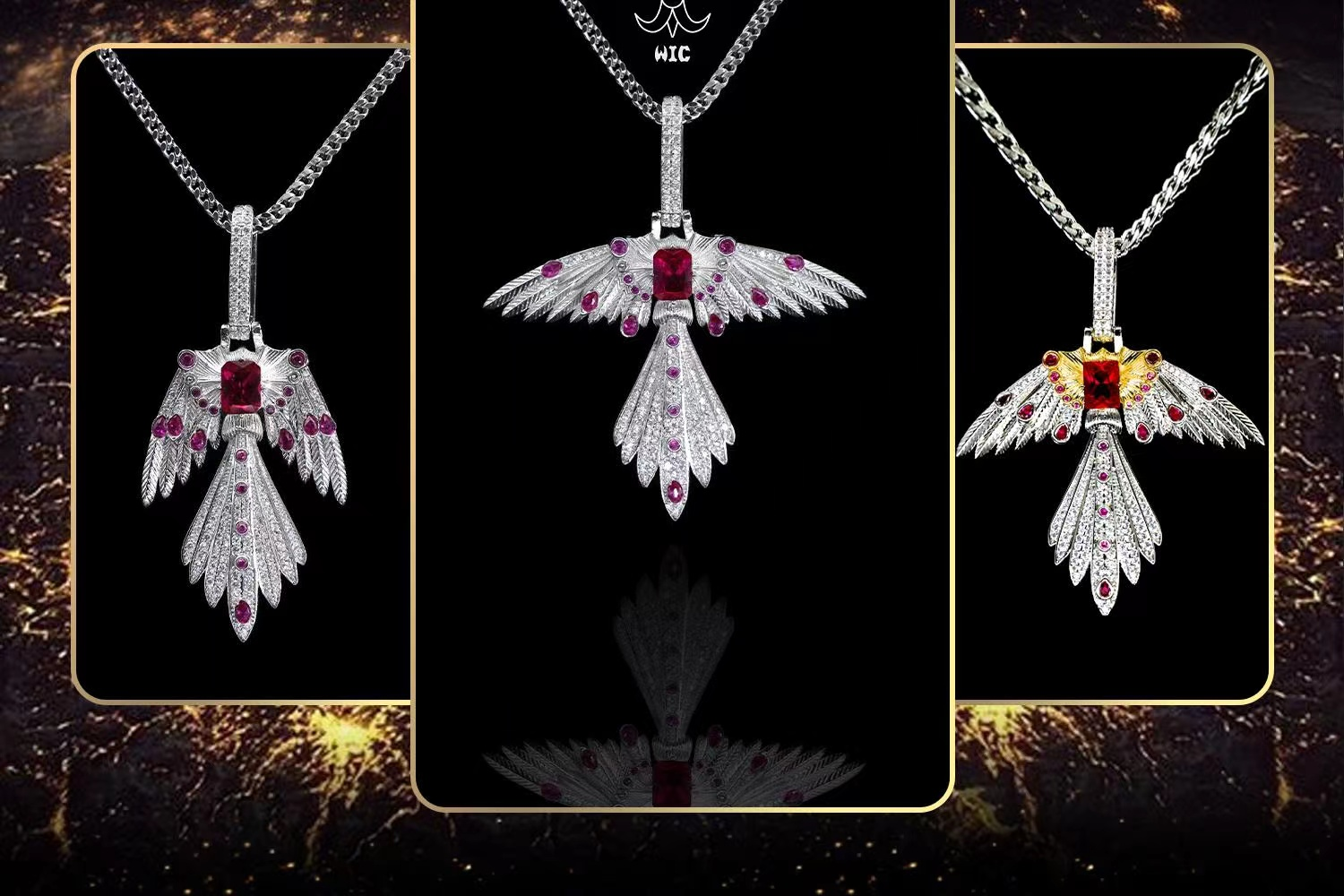 WIC CrimsonFlight Necklace